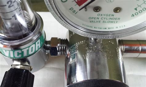victor oxygen therapy respiratory regulator cga  flowmeter  ebay