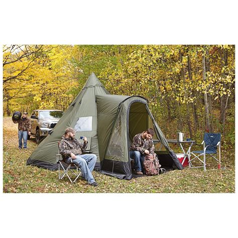Amazon Guide Gear Deluxe Teepee Tent X Hot Sex Picture