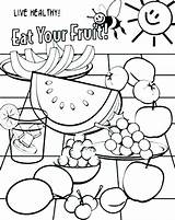 Coloring Pages Healthy Food Nutrition Drawing Eating Foods Printable Protein Snack Goomba Grains Sheets Getcolorings Sheet Color Thanksgiving Drawings Getdrawings sketch template