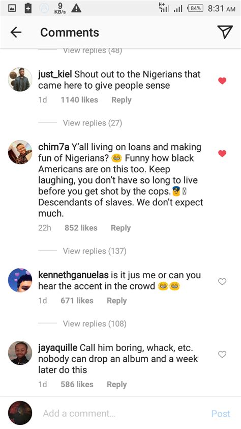jcole concert see how nigerians responded to racist