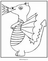 Dragon Colouring St George Georges Pages Printable Coloring Saint Cute Printables Flag Kids Eparenting Choose Board Dragons sketch template