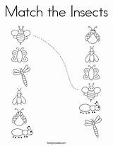 Worksheets Insect Pages Noodle Twistynoodle Twisty sketch template