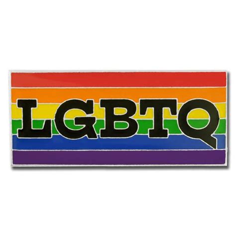 Rainbow Flag Lgbtq Pride Enamel Lapel Pin