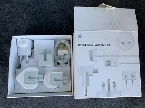 apple world travel adapter kit international plugs mbzmb uk australia japan universal