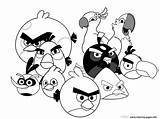 Angry Birds Coloring Printable Pages Print Bird Color Space Rio Printables Pigs Book Getcolorings Popular sketch template