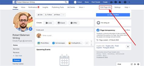 add  privacy policy   facebook page termsfeed