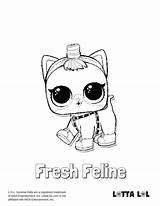 Lol Coloring Pages Fresh Feline Surprise Pet Color Dolls Colouring Lotta Choose Board Disney Dog sketch template