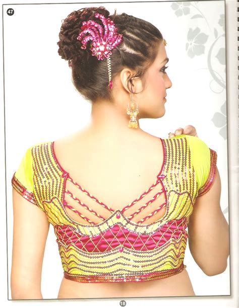 latest saree blouse back neck designs photos men s size conversion