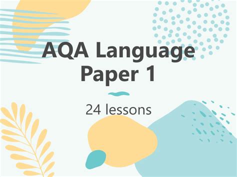 english language paper  teaching resources