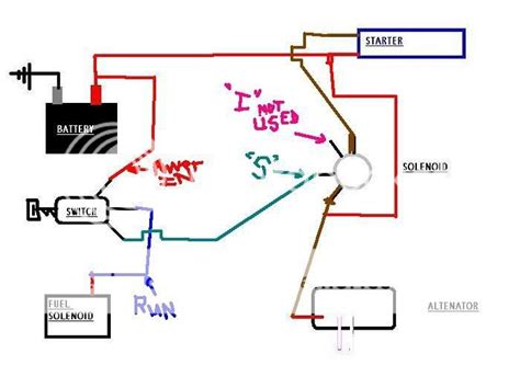 alternator wiring diagram marine