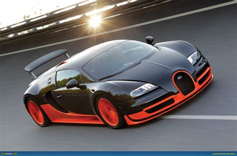 ausmotivecom bugatti veyron super sport sets  landspeed record