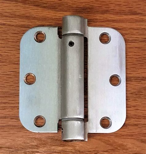 stainless steel spring hinges      radius corner