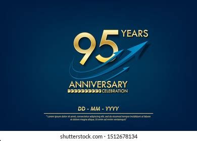 years anniversary celebration emblem anniversary stock vector