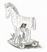 Trojan Horse Deviantart sketch template