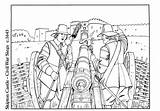 Colorare Coloriage Disegno Civile Mondiale Burgeroorlog Coloriages Gratuits Afbeelding sketch template