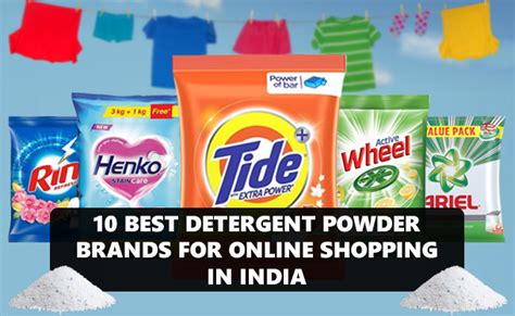 detergent powder brands   shopping  india looksgudcom