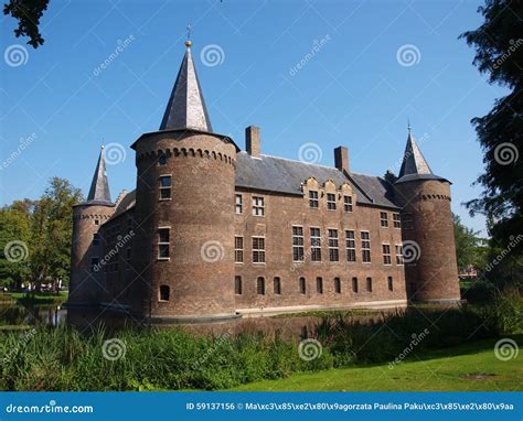 castle helmond netherlands stock photo image  exterior north