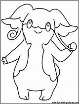 Audino Coloring Pages Fun sketch template
