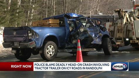 Man Killed When Tractor Trailer Hits Truck