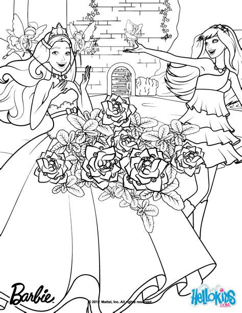 barbie   rock star coloring pages
