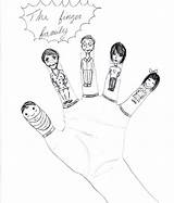 Finger Family Deviantart sketch template