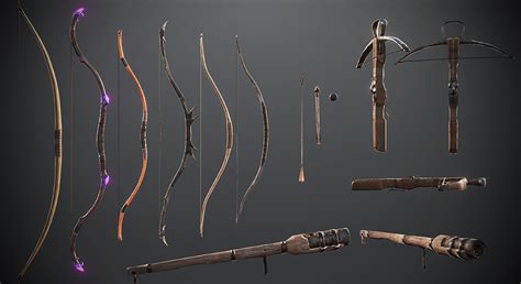 medieval ranged weapons  weapons ue marketplace