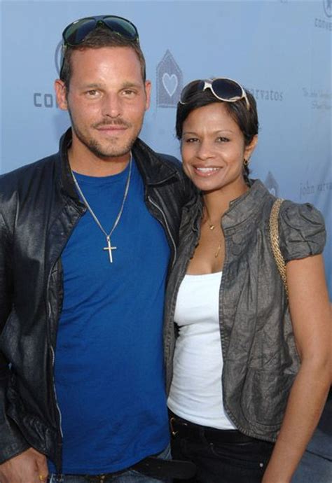grey s anatomy justin chambers with wife keisha at john varvatos 6th post whatever board