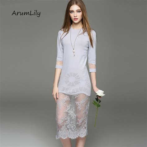 Arumlily 2017 New Fashion Sexy Lace See Through Sexy