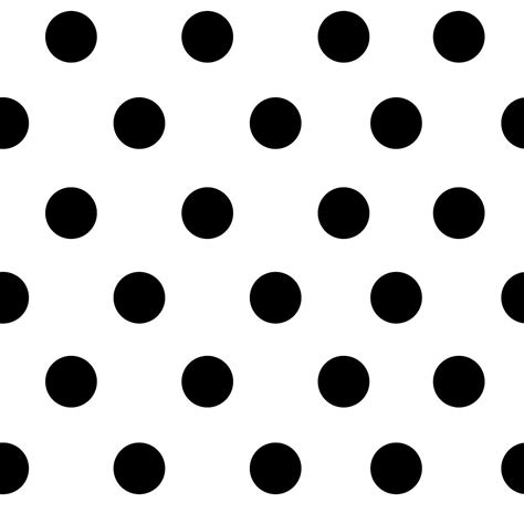 black  white seamless polka dot pattern vector  image  rawpixelcom filmful polka