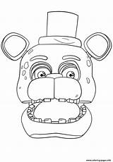 Freddy Pages Funtime Colouring Coloring Fnaf Nights Five Freddys Trending Days Last sketch template