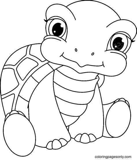 cute coloring pages turtle latest coloring pages printable