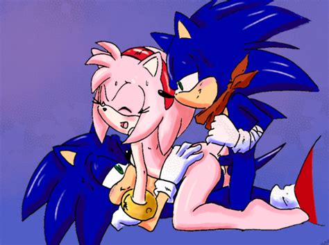 rule 34 amy rose double penetration exposed torso eyes closed flat