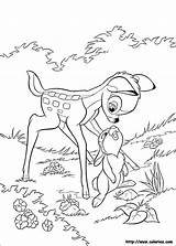 Bambi Pampan Thumper Très Vite Deviennent sketch template