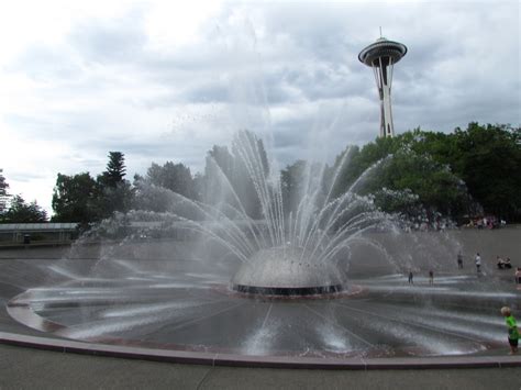 img seattle center international fountain space  flickr