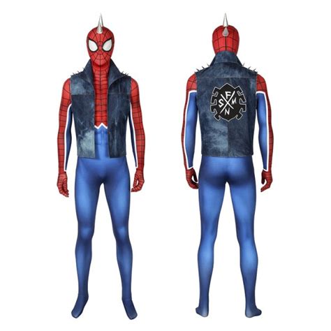 spider punk costumes spider man ps4 spider punk cosplay costumes