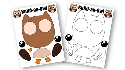 owl craft printable