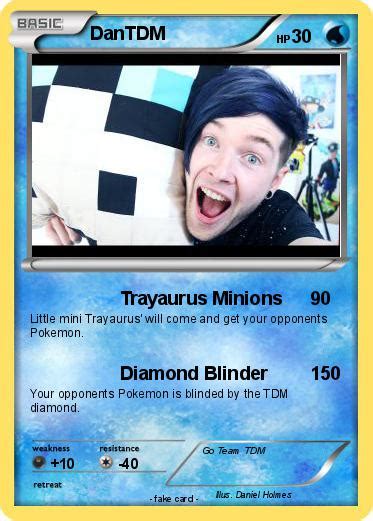Pokémon Dantdm 673 673 Trayaurus Minions My Pokemon Card