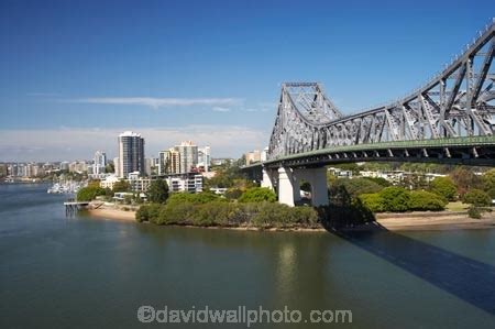 story bridge brisbane river  kangaroo point brisbane queensland australia