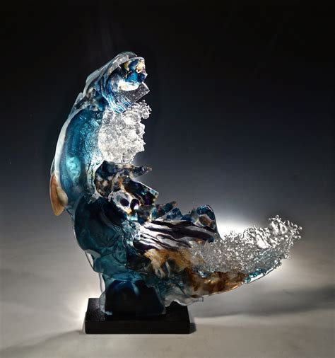 Instinct By Caleb Nichols Art Glass Sculpture Artful Home