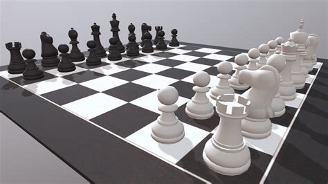chess board    model  etherlyte ede sketchfab