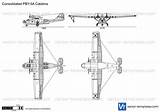 Catalina Consolidated Pby 5a Preview Vector Templates Template sketch template