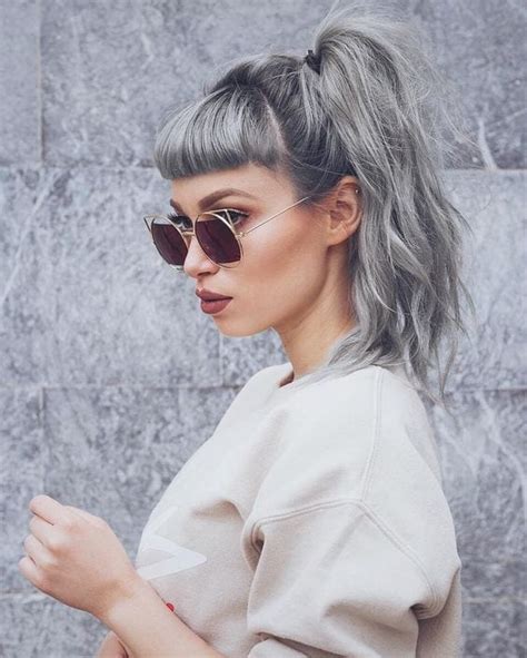 70 Flattering Gray Hair Color Ideas To Try In 2022 With Images