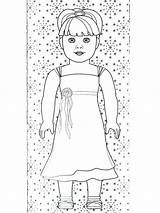 Coloring American Girl Pages Doll Printable Grace Printables Color Getcolorings Mckenna Rocks Sheets sketch template