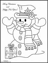 Coloring Snowman Printable Popular Christmas Pages sketch template
