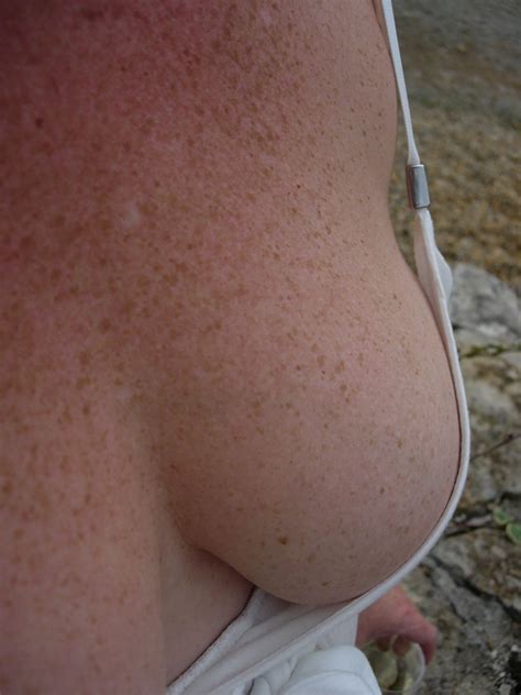 1 in gallery cleavage downblouse mature freckles picture 1 uploaded by cleavagefan on