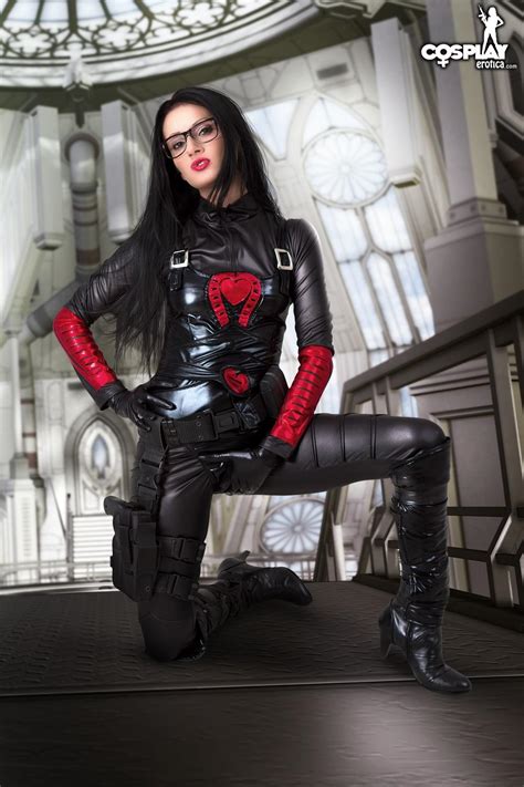 sexy cosplayer zorah dresses up as baroness coed cherry