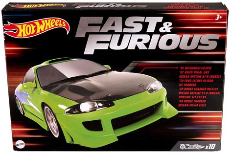 buy hot wheels cars fast furious  pack   scale iconic cars