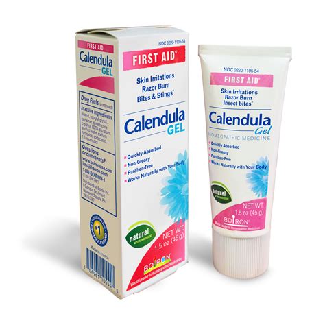 boiron calendula gel  ounce homeopathic medicine   aid