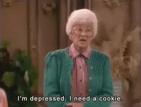 im depressed i need a cookie s find and share on giphy