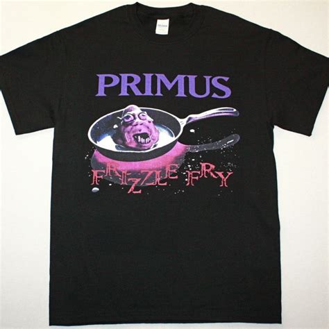 primus frizzle fry  black  shirt  rock  shirts